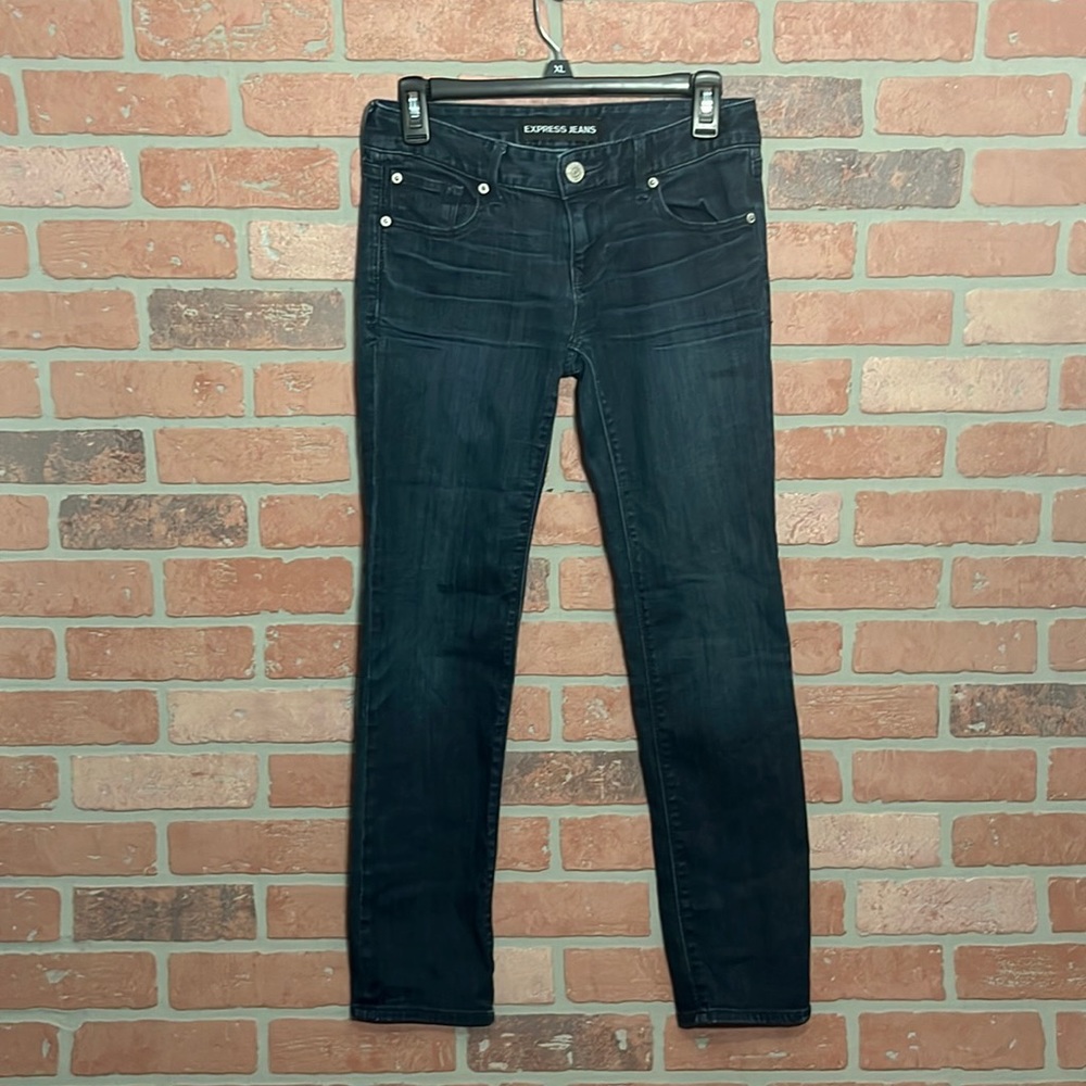 Express Skinny Stella Low Rise Jeans size 2S.